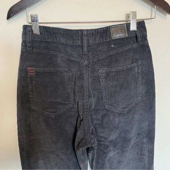 BDG Urban Outfitters High Rise Mom Corduroy Pants Dark Gray Size 26 - Picture 6 of 12